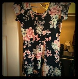 Floral tunic dress
